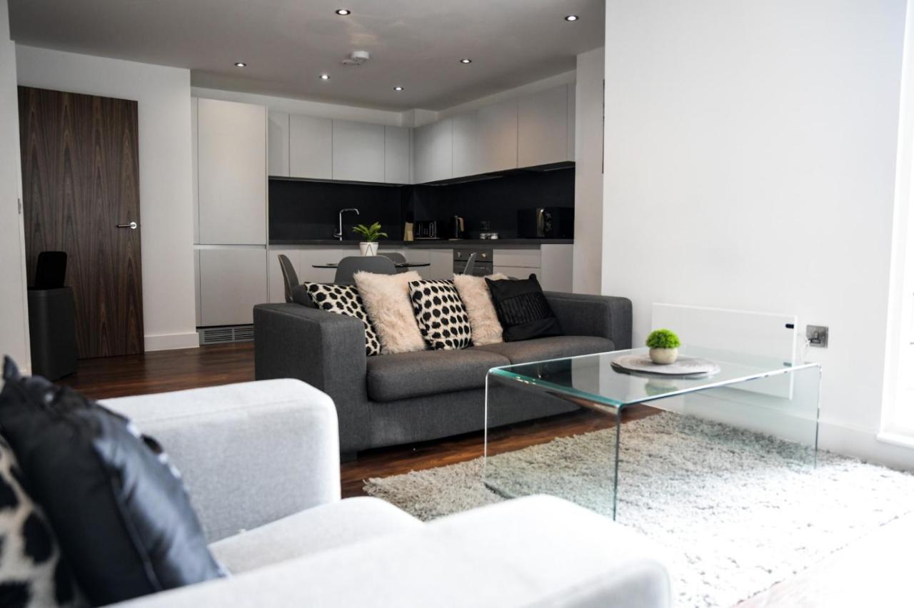 Onpoint Apartments - Spacious 2 Bedroom Apt - City Centre With Balcony Mánchester Exterior foto