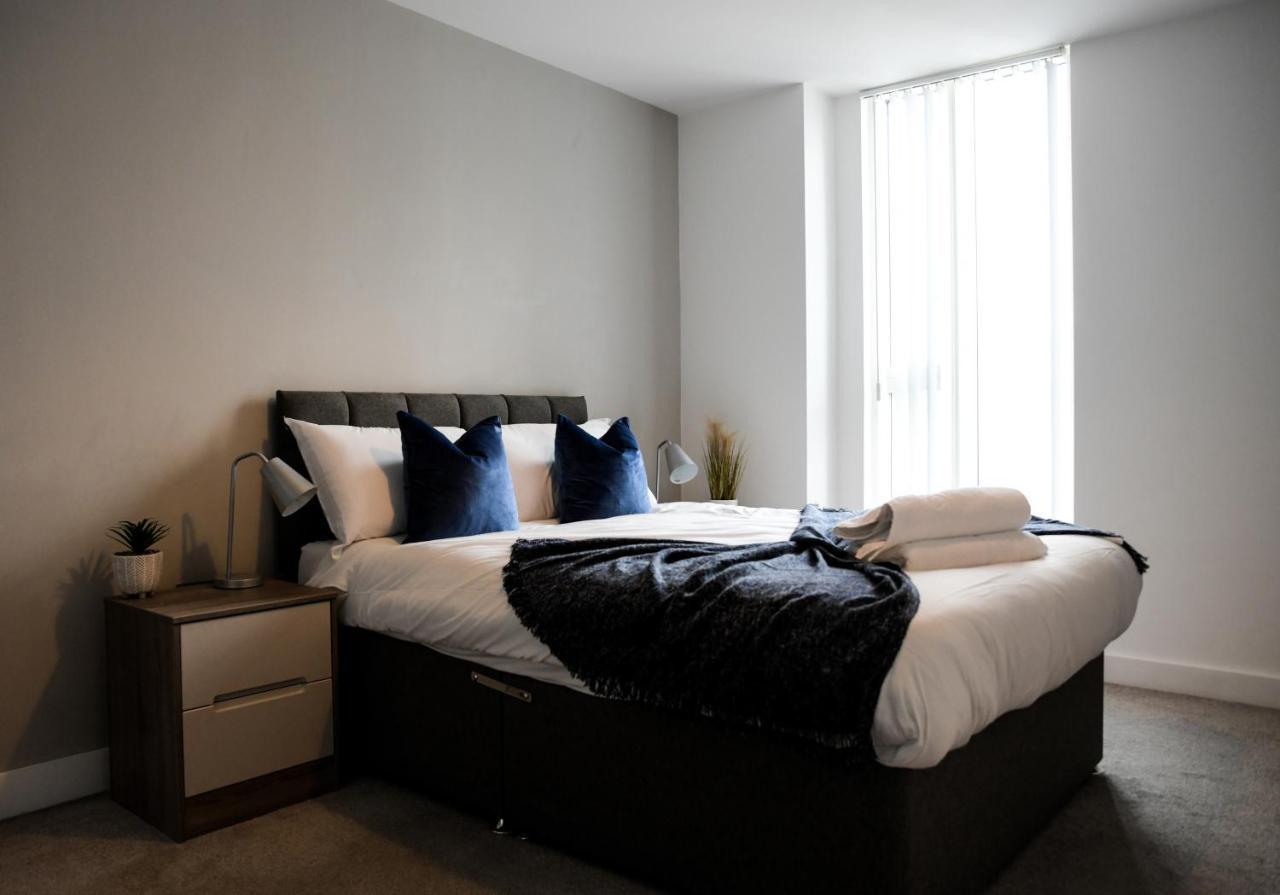 Onpoint Apartments - Spacious 2 Bedroom Apt - City Centre With Balcony Mánchester Exterior foto