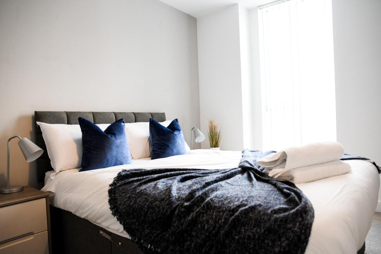 Onpoint Apartments - Spacious 2 Bedroom Apt - City Centre With Balcony Mánchester Exterior foto