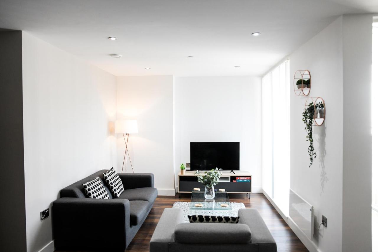 Onpoint Apartments - Spacious 2 Bedroom Apt - City Centre With Balcony Mánchester Exterior foto