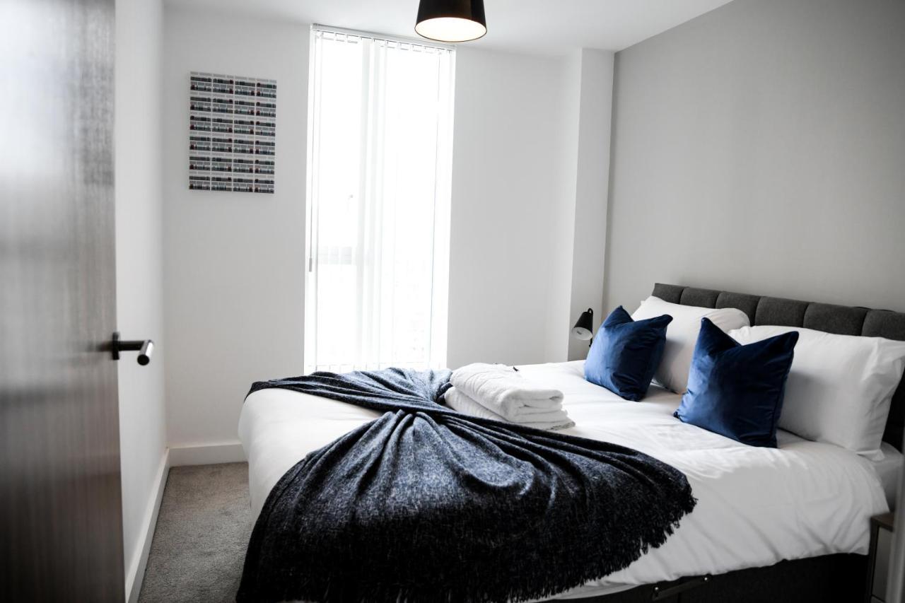 Onpoint Apartments - Spacious 2 Bedroom Apt - City Centre With Balcony Mánchester Exterior foto