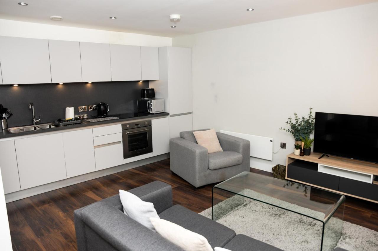Onpoint Apartments - Spacious 2 Bedroom Apt - City Centre With Balcony Mánchester Exterior foto