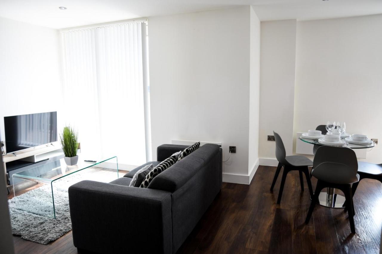 Onpoint Apartments - Spacious 2 Bedroom Apt - City Centre With Balcony Mánchester Exterior foto